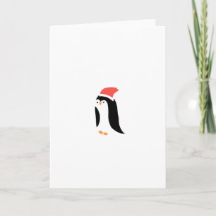 CARTES POUR FÊTES ANNUELLES PETITE PÉGUINE