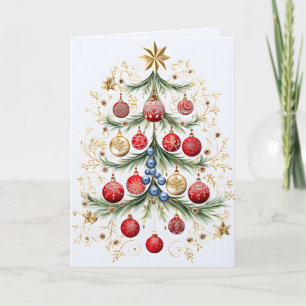 Cartes Pour Fêtes Annuelles Petits Trésors : Mini Sapin de Noël