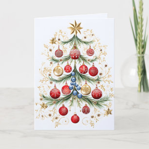 Cartes Pour Fêtes Annuelles Petits trésors : Mini sapin de Noël