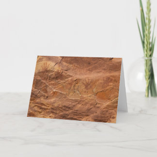 Cartes Pour Fêtes Annuelles Pétroglyphes, vallée du feu, Nevada "mains "
