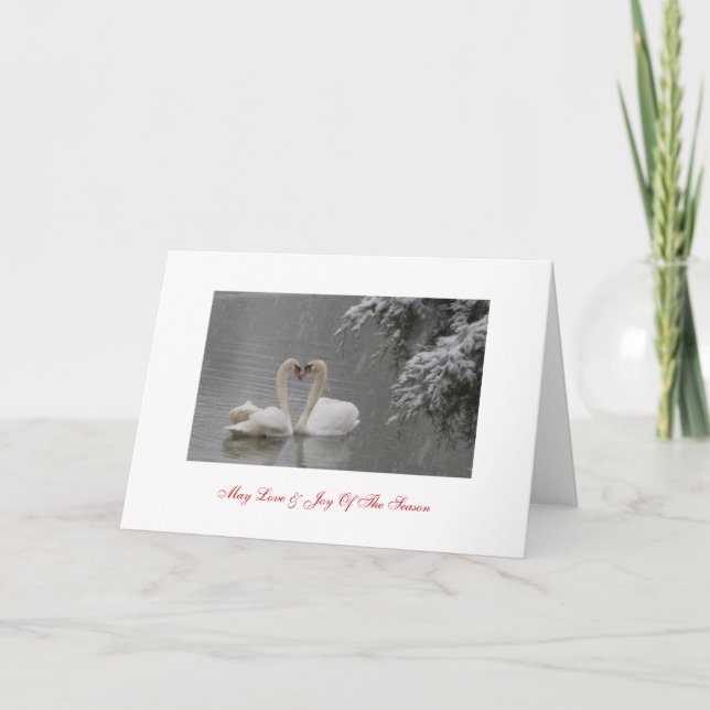 Cartes Pour Fêtes Annuelles Peut aimer et la joie de la saison (Devant)