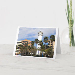 Cartes Pour Fêtes Annuelles Phare à Marbella, Espagne