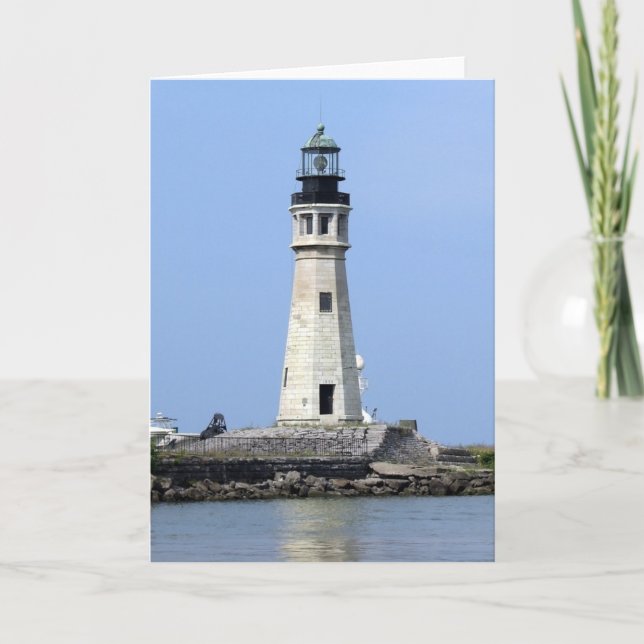 Cartes Pour Fêtes Annuelles Phare - Buffalo, New York (Devant)