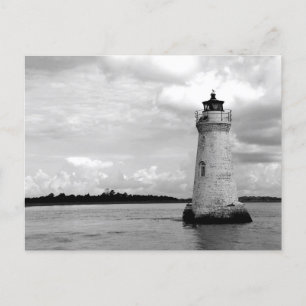 Cartes Pour Fêtes Annuelles Phare de Cockspur Ile Tybee, Géorgie