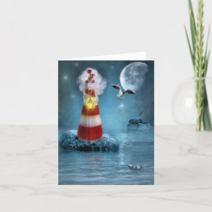 Cartes Pour Fêtes Annuelles Phare de Lady