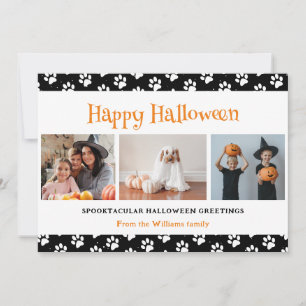 Cartes Pour Fêtes Annuelles Photo Black Pet Pet de Animal Happy Halloween