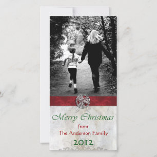 Cartes Pour Fêtes Annuelles Photo celtique de Triskelion HolidayChristmas de