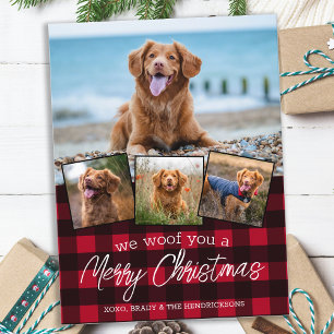 Cartes Pour Fêtes Annuelles Photo Collage personnalisé de chien animal de comp