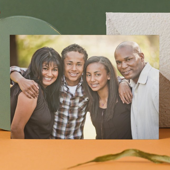 Cartes Pour Fêtes Annuelles Photo de famille (Créateur téléchargé)