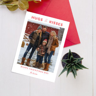Cartes Pour Fêtes Annuelles Photo de famille de la fête de Valentines