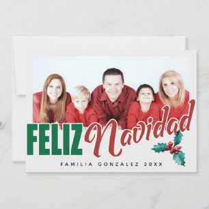 Cartes Pour Fêtes Annuelles Photo de Feliz Navidad