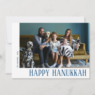 Cartes Pour Fêtes Annuelles Photo de Hanukkah moderne