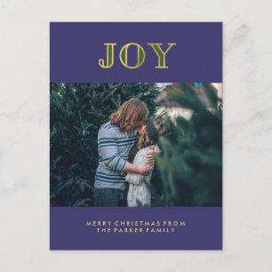 Cartes Pour Fêtes Annuelles Photo de Jewel Tone Christmas Joy