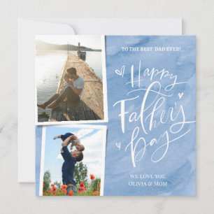 Cartes Pour Fêtes Annuelles Photo de la première Fête des pères