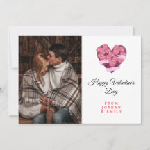 Photo de la Saint-Valentin Elegant Heart Joyeuse