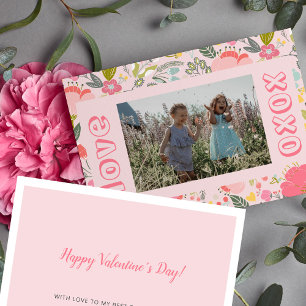 Cartes Pour Fêtes Annuelles Photo de la Saint-Valentin enfants meilleurs amis
