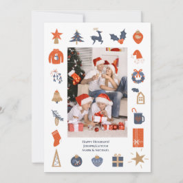 Cartes Pour Fêtes Annuelles Photo de Noël