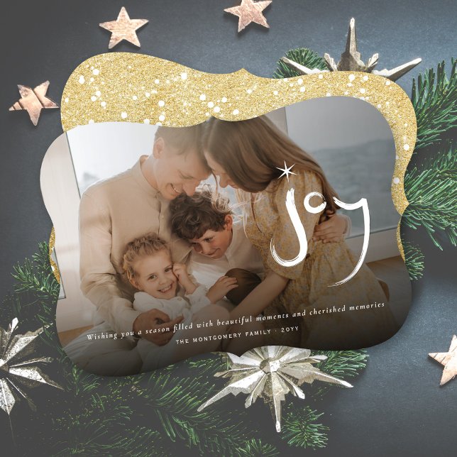 Cartes Pour Fêtes Annuelles Photo de Noël de l'étoile (Créateur téléchargé)