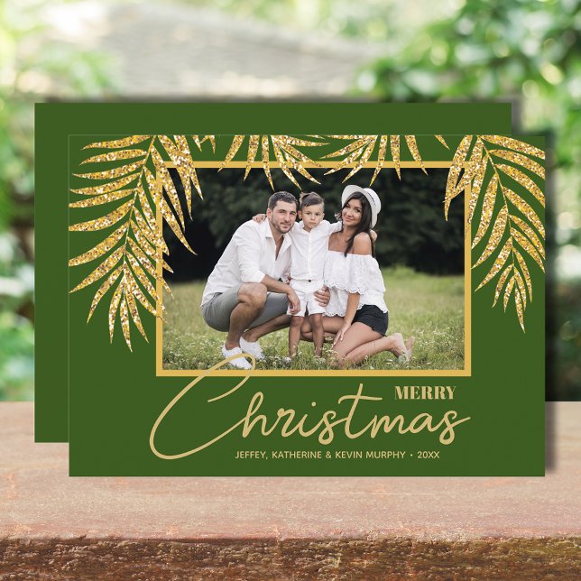 Cartes Pour Fêtes Annuelles Photo de Noël écologique (Créateur téléchargé)