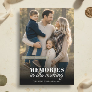 Cartes Pour Fêtes Annuelles Photo de saison Mémoires en création