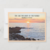 Photo de Sun and Ocean Bible Verse Encouragement