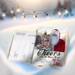 Cartes Pour Fêtes Annuelles Photo de voeux saisonniers pour le Nouvel An