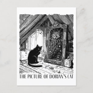 Cartes Pour Fêtes Annuelles Photo du chat de Dorian