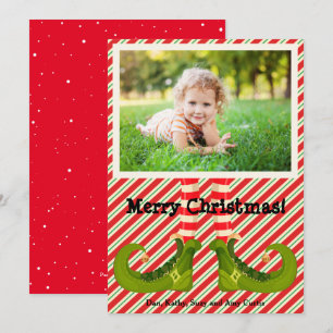 Cartes Pour Fêtes Annuelles Photo Elf Christmas