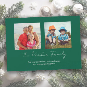 Cartes Pour Fêtes Annuelles Photo Festive Instagram Christmas Holiday Card