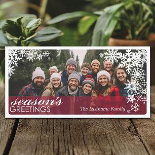 Cartes Pour Fêtes Annuelles Photo - Let It Snow - Bonnes Fêtes