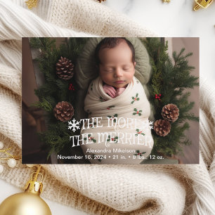 Cartes Pour Fêtes Annuelles Photo Merry Little Christmas