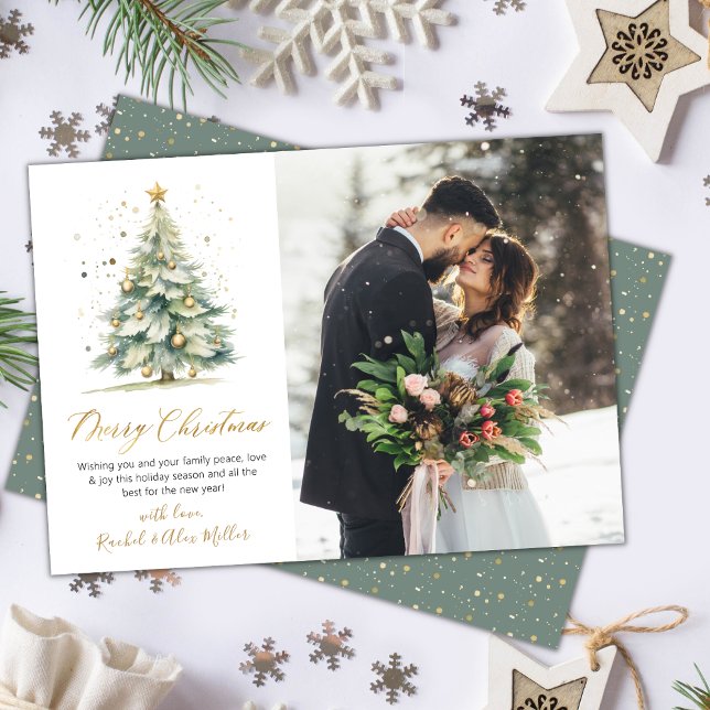 Cartes Pour Fêtes Annuelles Photo moderne Arbre de Noël Arbre de Noël (Créateur téléchargé)