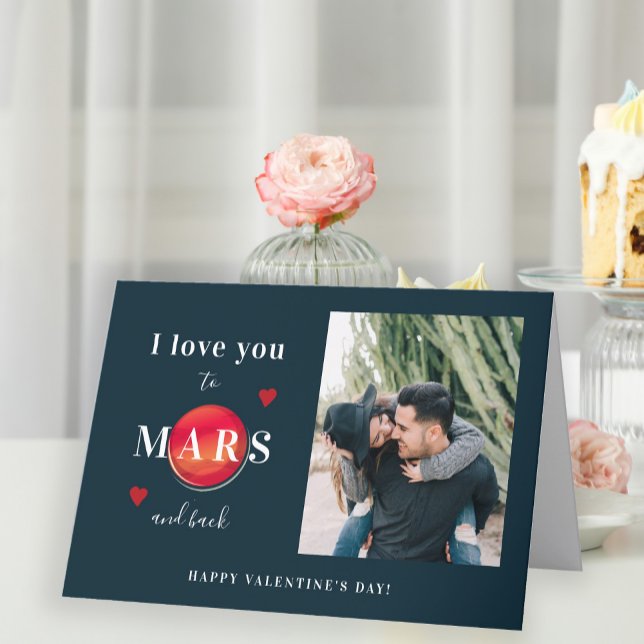 Cartes Pour Fêtes Annuelles Photo moderne Je t'aime Heureuse Sainte-Valentin (Créateur téléchargé)