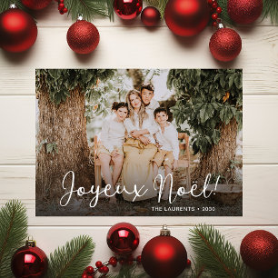 Cartes Pour Fêtes Annuelles Photo moderne Joyeux Noel Natale