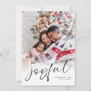 Cartes Pour Fêtes Annuelles Photo Overlay 2026 Calendrier Joyeux Noël Blanc