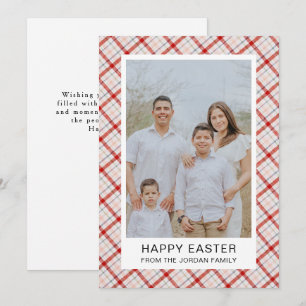 Cartes Pour Fêtes Annuelles Photo Pâques motif moderne élégant Joyeuses Pâques