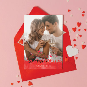 Cartes Pour Fêtes Annuelles Photo personnalisé pour la Saint-Valentin