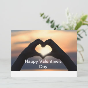 Cartes Pour Fêtes Annuelles Photo personnalisée Joyeuse Saint-Valentin 