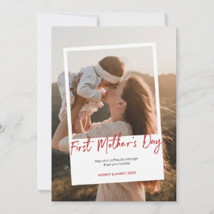 Cartes Pour Fêtes Annuelles Photo Polaroid de la Fête des mères
