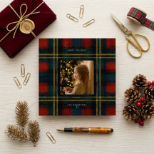 Photo Préppy Tartan Rouge Et Vert Vintage
