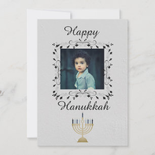 Cartes Pour Fêtes Annuelles Photo Silver Hanoukka