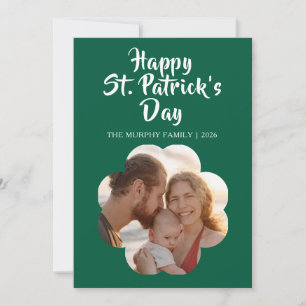 Cartes Pour Fêtes Annuelles Photo Trèfle Chat Noir Chanceux Saint Patrick H