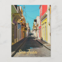 Photographie de rue pavée de vieux San Juan
