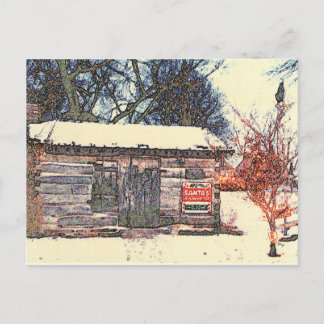 CARTES POUR FÊTES ANNUELLES PHOTOGRAPHIE ORIGINALE "D'ATELIER DE CABINE DE