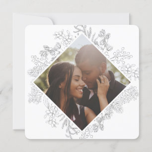 Cartes Pour Fêtes Annuelles Photos de Noël personnalisées en hiver
