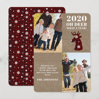 Cartes Pour Fêtes Annuelles Photos des flocons de neige de Burlap