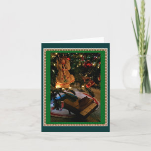 Cartes Pour Fêtes Annuelles Piano sous l'arbre suédois