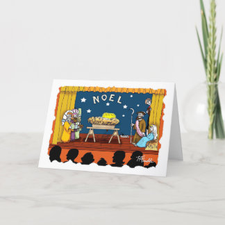Cartes Pour Fêtes Annuelles Pièce de théâtre de Noël à l'école