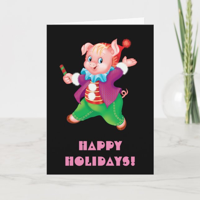 Cartes Pour Fêtes Annuelles pigeon (Devant)
