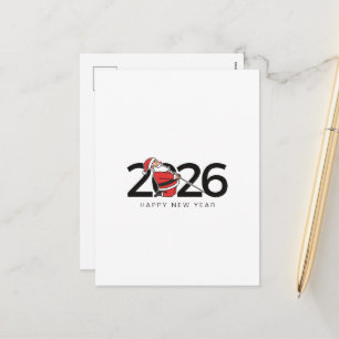 Cartes Pour Fêtes Annuelles Pilates Santa Bonne Année
